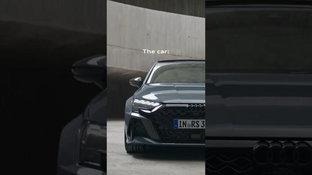 The Audi RS 3 – our summer roadtrip companion. ​