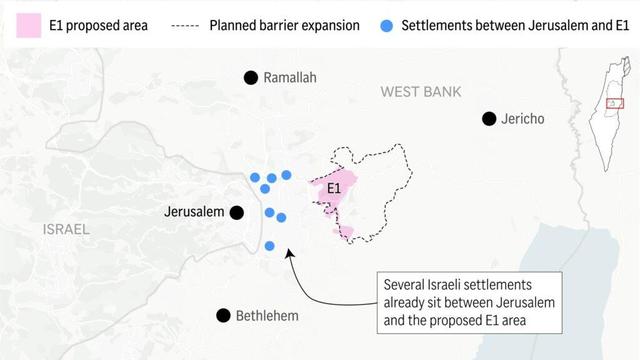 Israel approves settlement project that could divide the West Bank
