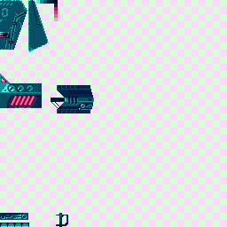 a very sparse texture map