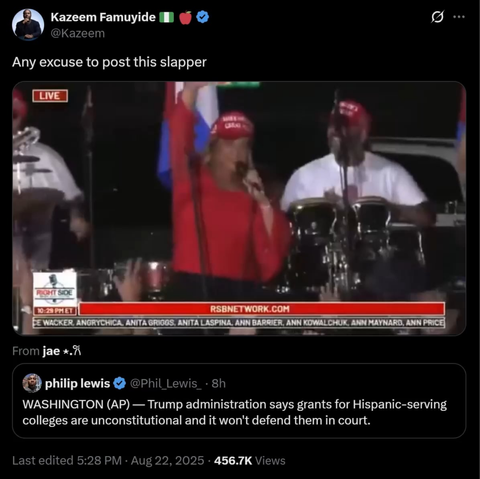 Latinos for Trump taking L after L this year