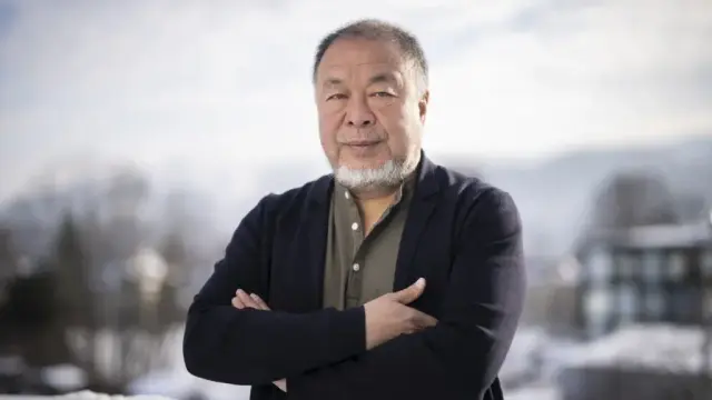 Chinesischer Künstler Ai Weiwei dreht Film in Ukraine