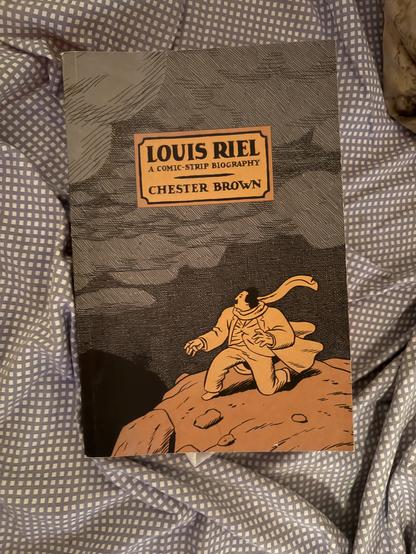 Livre bande dessinée sur Louis Riel par Chester Brown
