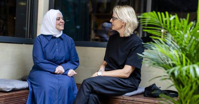 Wie Linda Bazerkan heute in Düsseldorf lebt