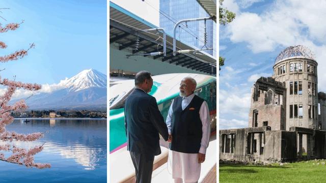 PM Modi Visits Japan: 5 Places You Should Add To Your Itinerary (Image Credits: Instagram/Canva)