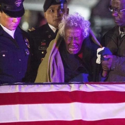 A woman who lovingly waited for her spouse, a Korean War soldier, receives his remains after 63 heartbreaking years