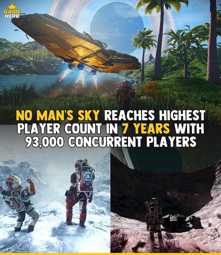 No Man's Sky reaches 93,000 concurrent players article masthead