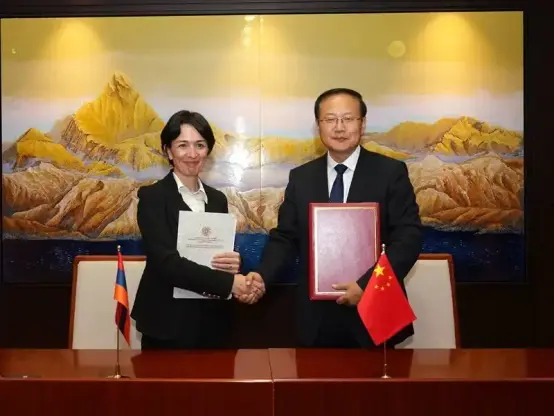 A cultural cooperation program was signed with China
