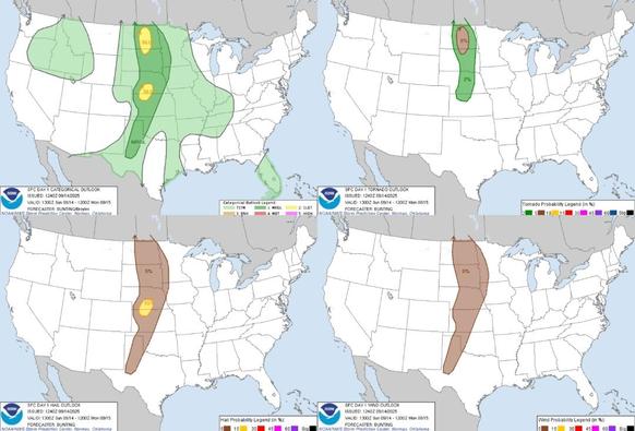 Heavy Rainfall Continues in South Florida, Southern Rockies, and the Northern Plains
A stationary front will continue to bring heavy to excessive rainfall to South Florida into Saturday with localized and urban flooding possible. Heavy to excessive rainfall is forecast through Saturday over the southern Rockies into the northern Plains. Instances of flash flooding are possible, especially in higher terrain and burn scars.