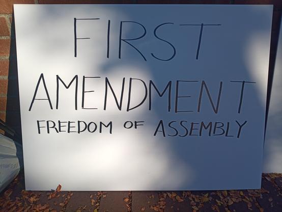 First Amendment
Congress shall make no law respecting an establishment of religion, or prohibiting the free exercise thereof; or abridging the freedom of speech, or of the press; or the right of the people peaceably to assemble, and to petition the Government for a redress of grievances.