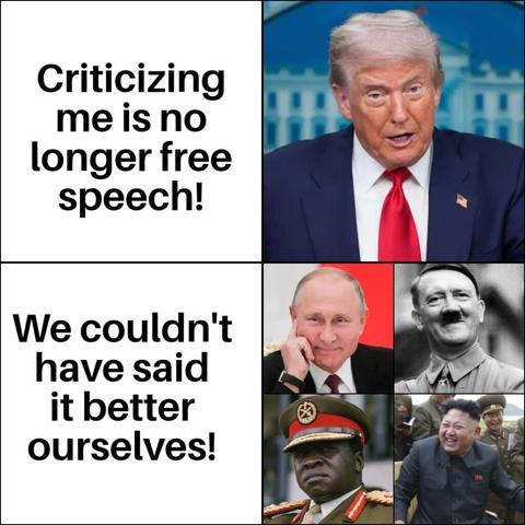 Dictators everywhere agree!