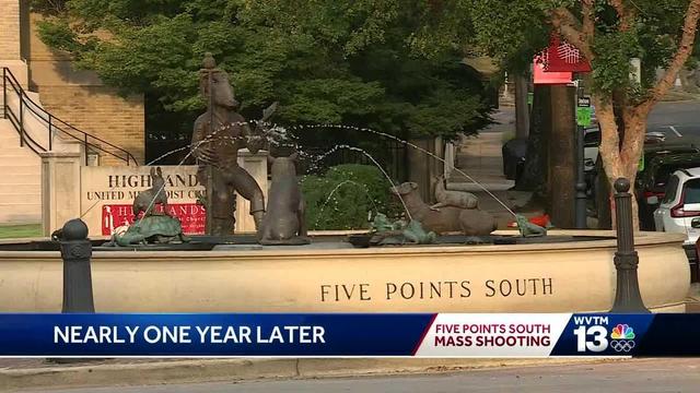 Is Five Points South still a popular entertainment district after mass shooting?