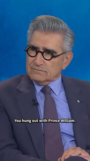 Eugene Levy talks about his experience meeting Prince William, while filming ‘The Reluctant Traveler’