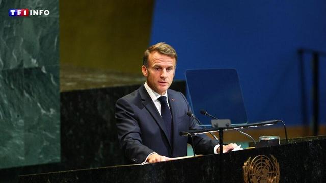 EN DIRECT - "La France reconnaît aujourd'hui l'État de Palestine", lance Emmanuel Macron devant l'ONU
