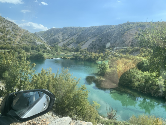 View of the Zrmanja gorge near Muškovci
