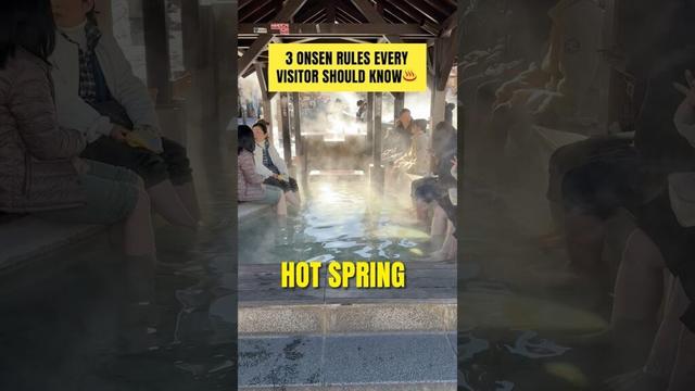 3 onsen rules every visitor should know♨️ #visitjapan #japantrip #japantravel 3 onsen rules every visitor should know♨️ #visitjapan #japantrip #japantravel