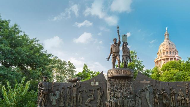 African-American History Memorial in Austin, Texas