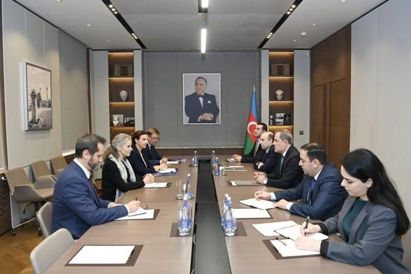 Azerbaijan and EU discuss peace process with Armenia (PHOTO) Azerbaijan and EU discuss peace process with Armenia (PHOTO)