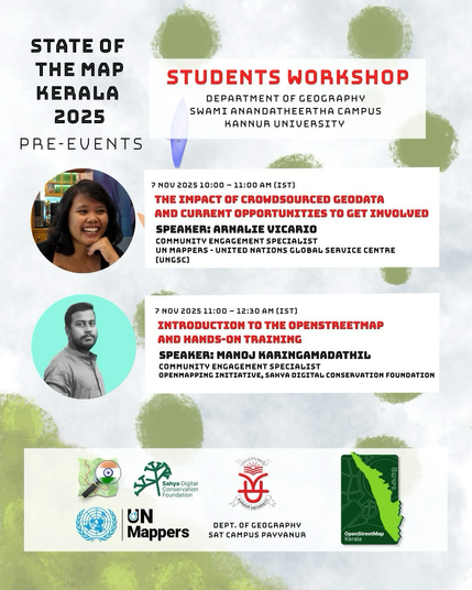 State of the Map pre-even sessions