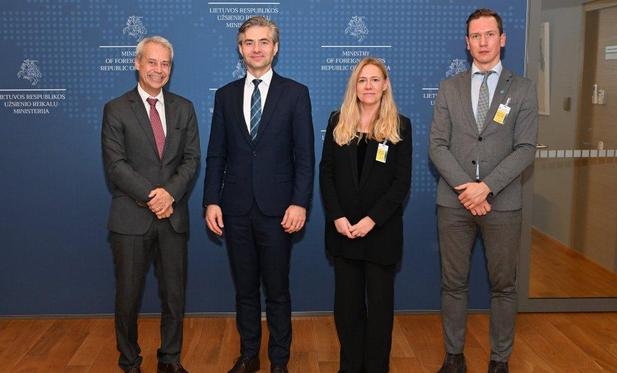 Lithuanian FM discusses cooperation with new Nordic Council of Ministers Office Director Lithuanian FM discusses cooperation with new Nordic Council of Ministers Office Director