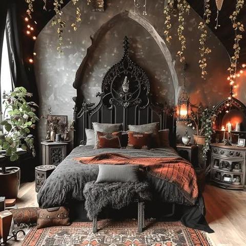 AI Goddess Bedroom Friday Bed