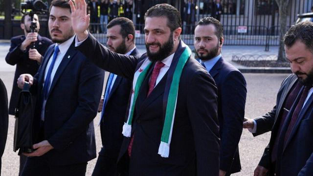 Trump hosts al-Sharaa, first Syrian leader to visit White House Trump hosts al-Sharaa, first Syrian leader to visit White House