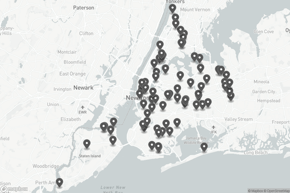 A map with locations from the Commissioner's Correspondence dataset. Please visit the link for full details.
