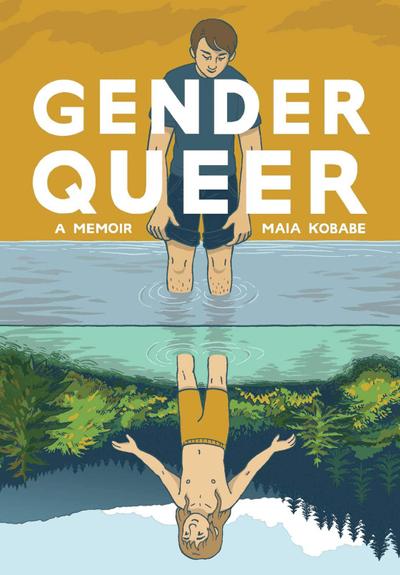Book cover for Gender Queer: A Memoir by Maia Kobabe