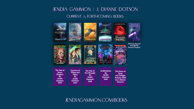 Jendia Gammon / J. Dianne Dotson current and forthcoming books