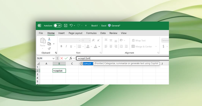 An image showing Microsoft’s COPILOT function An image showing Microsoft’s COPILOT function
