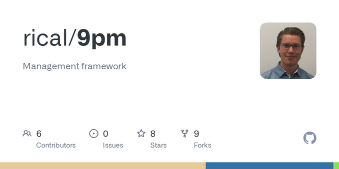 Management framework. Contribute to rical/9pm development by creating an account on GitHub.