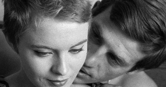 Jean Seberg and Jean–Paul Belmondo appear in a scene from Jean–Luc Godard's "Breathless." Jean Seberg and Jean–Paul Belmondo appear in a scene from Jean–Luc Godard's "Breathless."