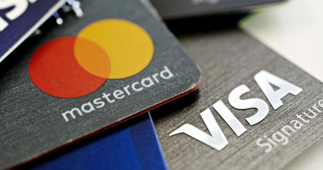 Visa and Mastercard Visa and Mastercard
