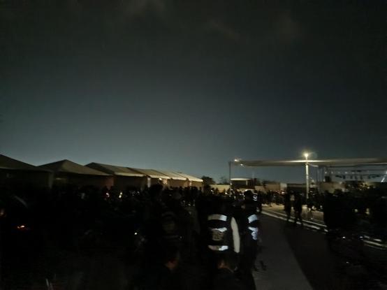 Hiba a tocar Luzbel, pero se fue la luz