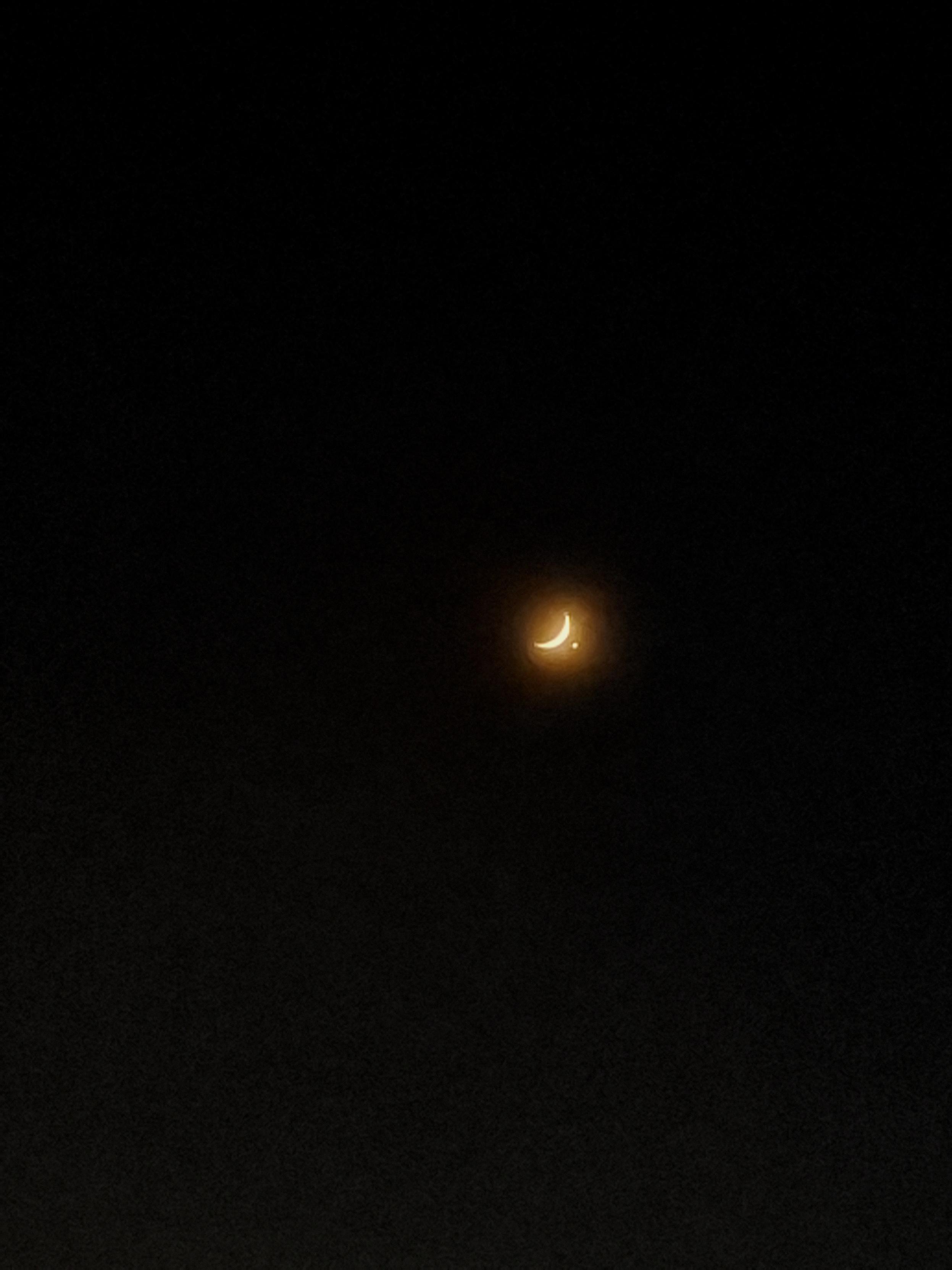 Moon tonight.